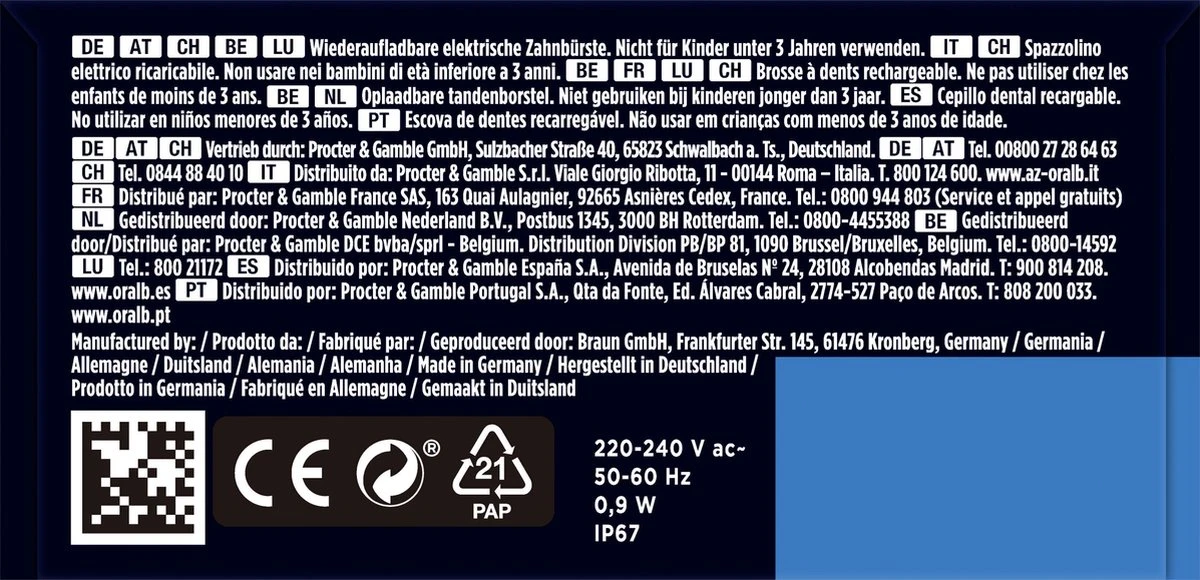 Oral B Oral-B Genius X Elektrische Tandenborstel Rosegold 9 Oral B Oral-B Genius X Elektrische Tandenborstel Rosegold - Afbeelding 7