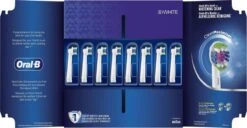 Oral B Oral-B 3D White - Met CleanMaximiser-technologie - Opzetborstels - 8 Stuks - Brievenbusverpakking -Lichaamsverzorging Winkel 1200x624