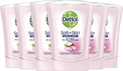 Dettol - Handzeep - No Touch Navulling - Galamboter - 250ml X6 -Lichaamsverzorging Winkel 1200x695
