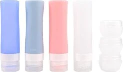 Merkloos Reisverpakking – Navulbare Silicone Reisflesjes Incl. Reispotjes En Doorzichtige Toilettas – Reisset Met Reisflacons & Cosmetica Potjes - Vliegtuig Handbagage Set –– 7 Stuks In Etui –80ML En 20ML - Reisaccessoires 12 Merkloos Reisverpakking – Navulbare Silicone Reisflesjes Incl. Reispotjes En Doorzichtige Toilettas – Reisset Met Reisflacons & Cosmetica Potjes - Vliegtuig Handbagage Set –– 7 Stuks In Etui –80ML En 20ML - Reisaccessoires -Lichaamsverzorging Winkel 1200x703 2