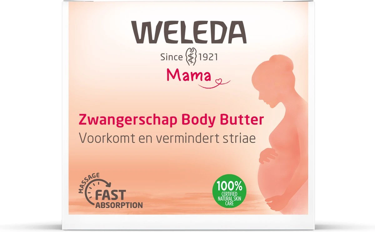Weleda Mama Zwangerschap Body Butter - 150ml 4 Weleda Mama Zwangerschap Body Butter - 150ml - Afbeelding 2