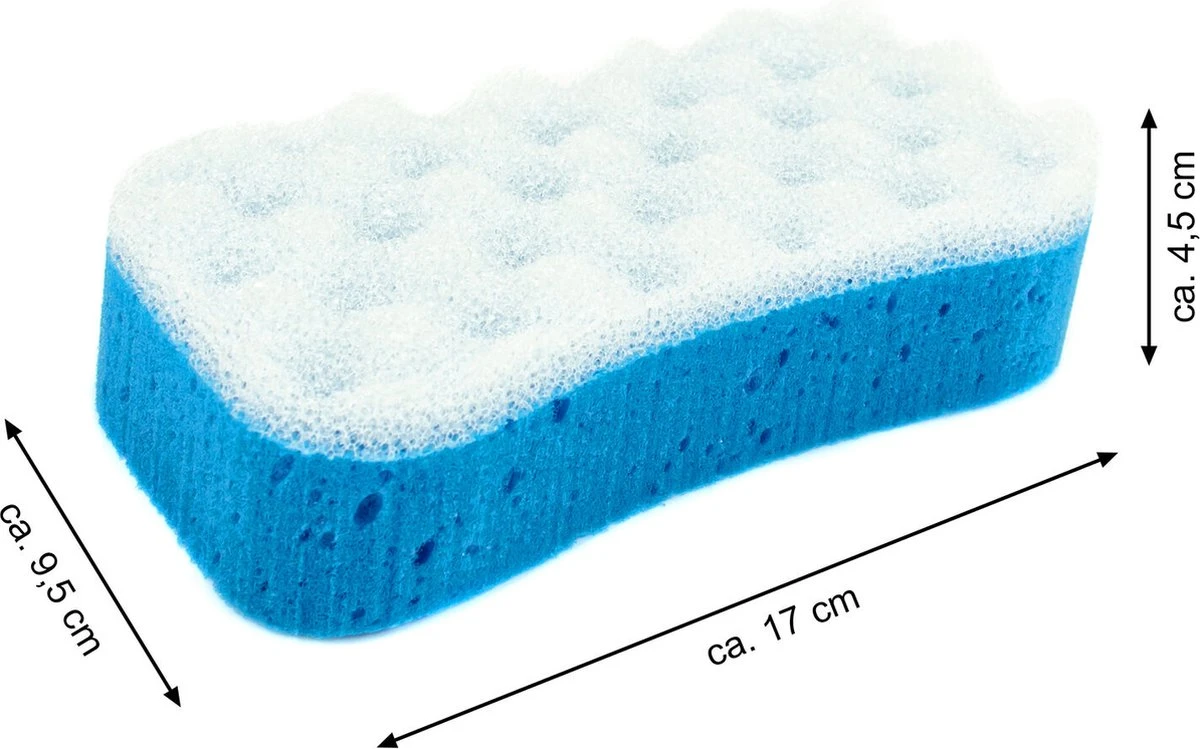 Martini Massagespons- Groot - Voordeelset 3 Stuks - 3 Verschillende Kleuren - Afmeting: 17 Cm X 9,5 Cm X 4,5 Cm. 6 Martini Massagespons- Groot - Voordeelset 3 Stuks - 3 Verschillende Kleuren - Afmeting: 17 Cm X 9,5 Cm X 4,5 Cm. - Afbeelding 4