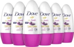 Dove Go Fresh Açaí Berry & Waterlily Anti-Transpirant Deodorant Roller - 6 X 50 Ml - Voordeelverpakking -Lichaamsverzorging Winkel 1200x769 4