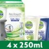 Dettol - Automatische Zeepdispenser No Touch & 3x250ml Handzeep No Touch Navulling - Aloe Vera, Sheabutter En Blue Lotus -Lichaamsverzorging Winkel 1200x774 1
