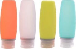 STARMAN Reisflesjes Set - Siliconen - Reisflacons - Handbagage - 100ml - 4 Stuks