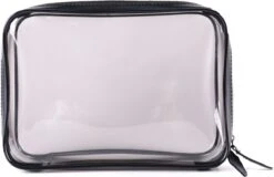 Somstyle 8-Delig Reisflesjes Set Transparant - Vliegtuig Handbagage - Toilettas Inclusief Potjes & Navulbare Flacons - Reisaccessoires - Wit -Lichaamsverzorging Winkel 1200x778 1