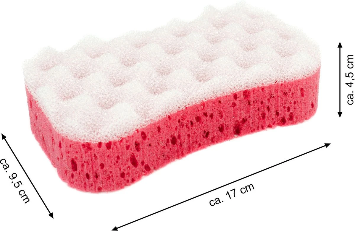 Martini Massagespons- Groot - Voordeelset 3 Stuks - 3 Verschillende Kleuren - Afmeting: 17 Cm X 9,5 Cm X 4,5 Cm. 5 Martini Massagespons- Groot - Voordeelset 3 Stuks - 3 Verschillende Kleuren - Afmeting: 17 Cm X 9,5 Cm X 4,5 Cm. - Afbeelding 3