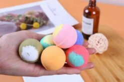 Bruisballen - 30 Stuks - 5 Verschillende Geuren - Voor In Bad - Etherische Oliën - Aromatherapie - Badballen - Badparels -Lichaamsverzorging Winkel 1200x799 6