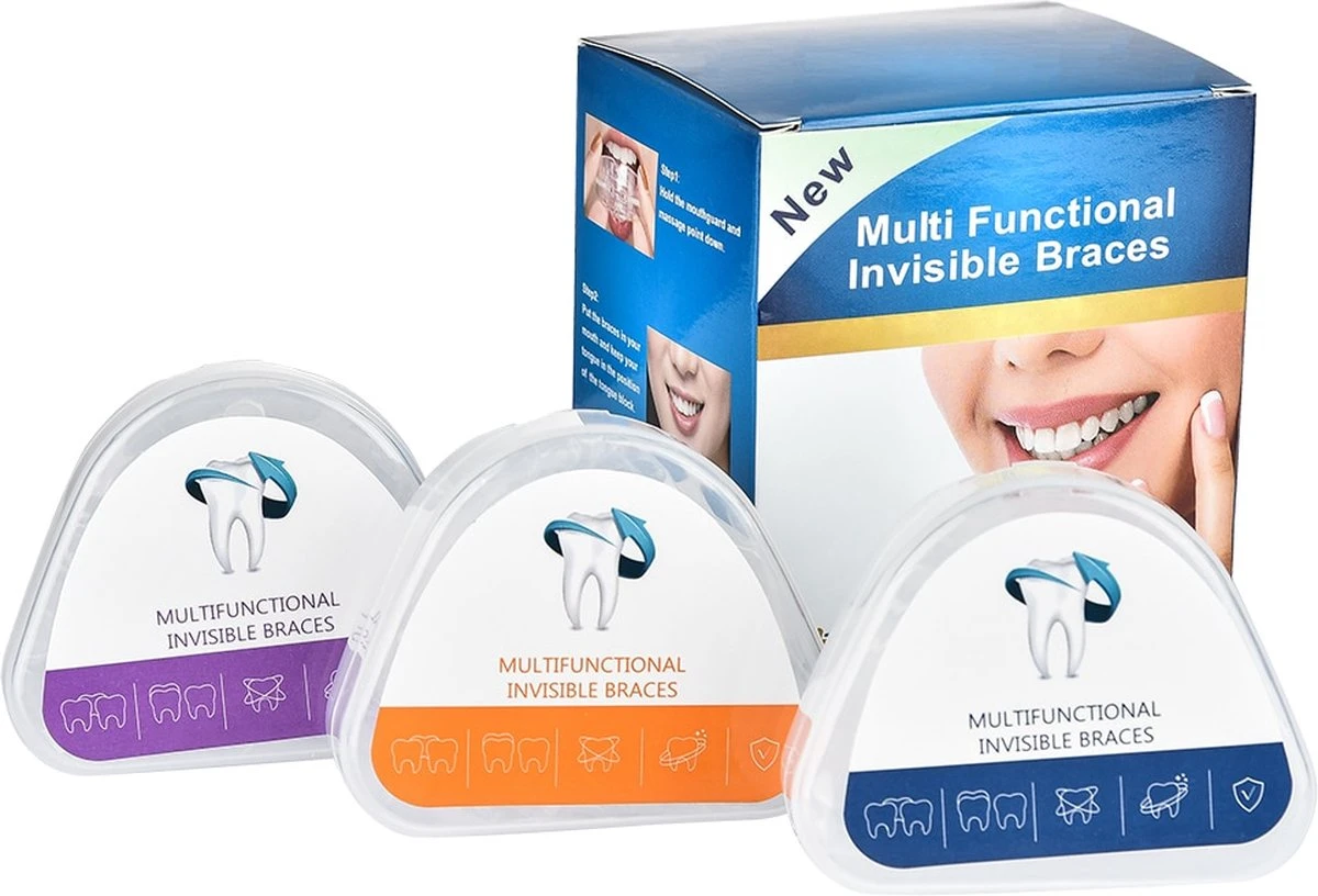 SAMA Direct™ Rechte Tanden Zonder Beugel - Orthodontische Bitjes - Rechte Tanden Bitje - Beugel - Knarsbitje - Nachtbeugel - Knarsen Bitje - Rechte Tanden - Witte Tanden 4 SAMA Direct™ Rechte Tanden Zonder Beugel - Orthodontische Bitjes - Rechte Tanden Bitje - Beugel - Knarsbitje - Nachtbeugel - Knarsen Bitje - Rechte Tanden - Witte Tanden - Afbeelding 2