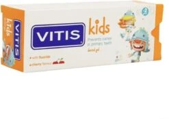 Vitis Kids - Tandpasta & Gel - 2+ Jaar - 50ml - Kersen Smaak -Lichaamsverzorging Winkel 1200x849 2