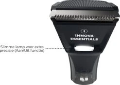 Innova Essentials Baardtrimmer Pro - Waterbestendig - Draadloos - Bodytrimmer - Scheerapparaat - Styler - Trimmen Mannen -Lichaamsverzorging Winkel 1200x857 3