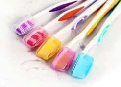 Tandenborsteldoosjes | Tandenborstel Beschermer | Tandenborstel Beschermers Voor Op Reis | 5 Stuks In Verschillende Kleuren -Lichaamsverzorging Winkel 1200x871