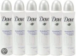 Dove Invisible Dry Anti-transpirant Deodorant - 6 X 150 Ml - Voordeelverpakking -Lichaamsverzorging Winkel 1200x887