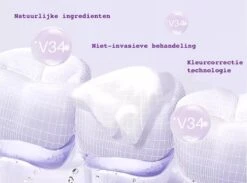 Tandpasta V34 Colour Corrector - Paarse Tandpasta - Tandenblekers - Hismile -Lichaamsverzorging Winkel 1200x891 2