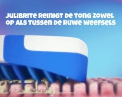 JuliBrite® Tong Gel (50ML) & Tongschraper - Reinigt Witte Tong Aanslag - Tegen Slechte Adem - Met Zink & CPC - Tongreiniger Set - Halitose & Beslagen Tong -Lichaamsverzorging Winkel 1200x959 5