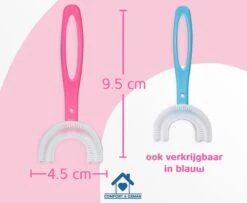 Tandenborstel Voor Kinderen - Eenvoudig, Hygiënisch En De Oplossing Voor Tandenpoetsen Bij Kinderen - BPA Vrij - ROZE - 2 Tot 6 Jaar -Lichaamsverzorging Winkel 1200x987 4