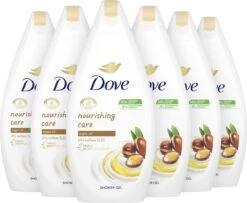 Dove Nourishing Care Douchegel - Triple Moisture Serum - 6 X 450 Ml