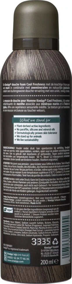 Kneipp Men - Cool Freshness - Douche Foam -Lichaamsverzorging Winkel 307x1200 6