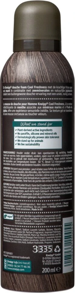 Kneipp Men - Cool Freshness - Douche Foam -Lichaamsverzorging Winkel 308x1200 10