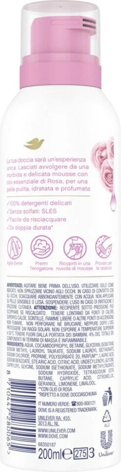 Dove Rose Oil Doucheschuim - 6 X 200 Ml - Voordeelverpakking -Lichaamsverzorging Winkel 308x1200 2