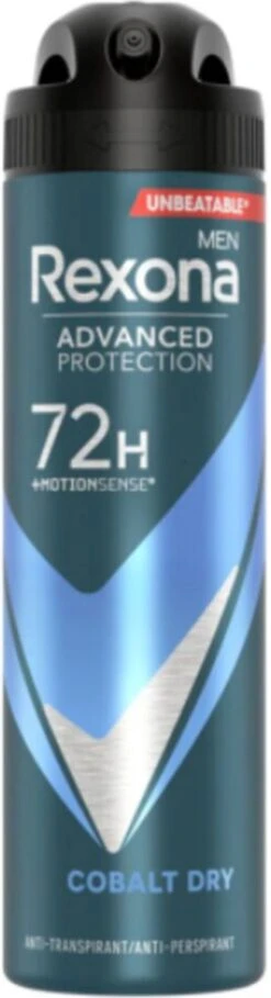 Rexona Men Cobalt Dry Anti-transpirant Deodorant Spray - 6 X 150 Ml - Voordeelverpakking -Lichaamsverzorging Winkel 326x1200 1