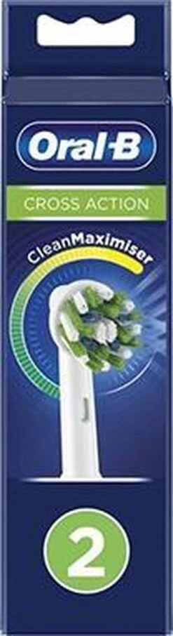 Oral B Oral-B CrossAction - Met CleanMaximiser-technologie - Opzetborstels - 2 Stuks -Lichaamsverzorging Winkel 327x1200 5