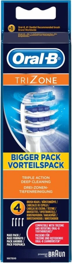 Oral B Oral-B TriZone - Opzetborstels - 4 Stuks -Lichaamsverzorging Winkel 329x1200 2