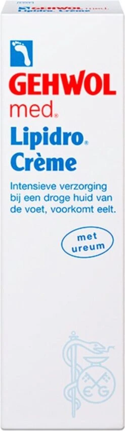 Gehwol Lipidro-Crème - Breng De Zeer Droge Huid Weer In Goede Balans Van Vet En Vocht - Voetcreme - Tube 75ml -Lichaamsverzorging Winkel 350x1200