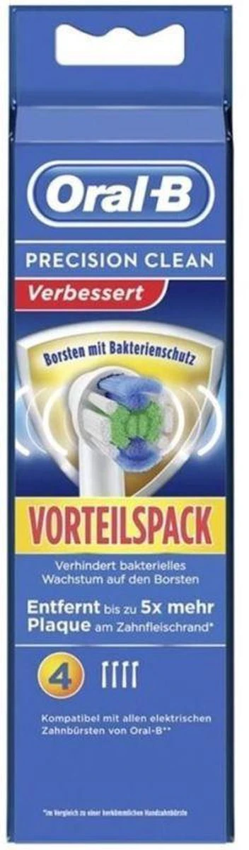 Braun Oral-B Precision Clean 4 Stuk(s) Wit Opzetborstel 8 Braun Oral-B Precision Clean 4 Stuk(s) Wit Opzetborstel - Afbeelding 6