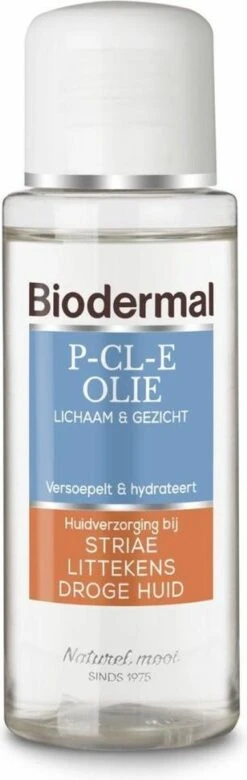 Biodermal P-CL-E Olie - Huidolie - Huidverzorging Voor Striae, Littekens En Droge Huid - Huidolie 75 Ml -Lichaamsverzorging Winkel 380x1200 1