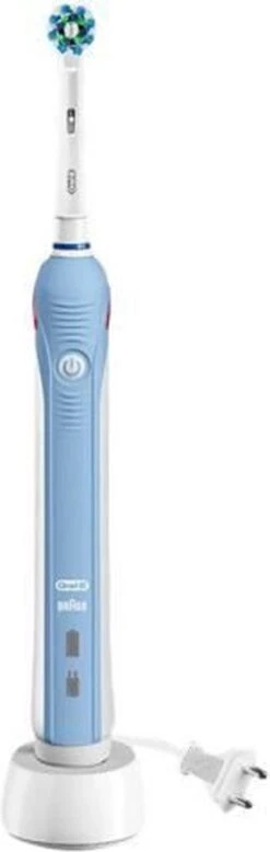 Oral B Oral-B Pro 2 2700 CrossAction - Elektrische Tandenborstel - Blauw, Wit -Lichaamsverzorging Winkel 381x1200