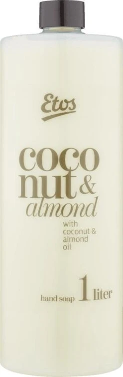 Etos Handzeep - Kokos & Almond - Navulling - 6x1L - Voordeelverpakking -Lichaamsverzorging Winkel 392x1200 1