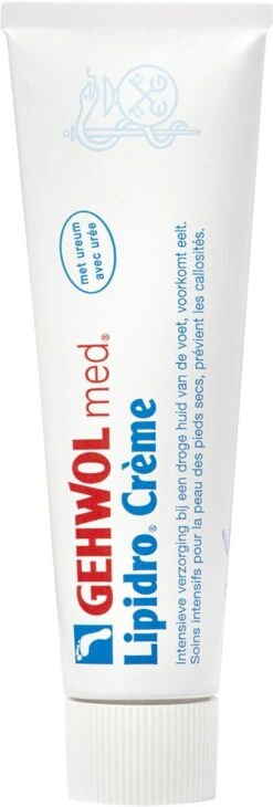 Gehwol Lipidro-Crème - Breng De Zeer Droge Huid Weer In Goede Balans Van Vet En Vocht - Voetcreme - Tube 75ml -Lichaamsverzorging Winkel 406x1200