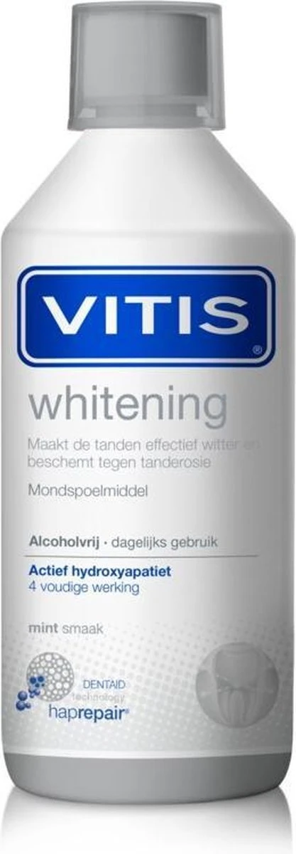 3x Vitis Whitening Mondwater 500 Ml 7 3x Vitis Whitening Mondwater 500 Ml - Afbeelding 5