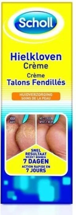 Scholl Klovenzalf - K+ Creme - Voor Hielkloven En Ruwe, Droge Huid -Lichaamsverzorging Winkel 423x1200