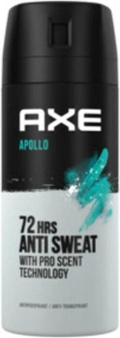 Axe Apollo Anti-transpirant Spray - 6 X 150 Ml - Voordeelverpakking -Lichaamsverzorging Winkel 426x1200