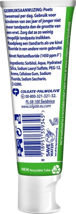 Colgate® Colgate Fresh Gel Tandpasta 6 X 75ml - Voordeelverpakking -Lichaamsverzorging Winkel 428x1200 4