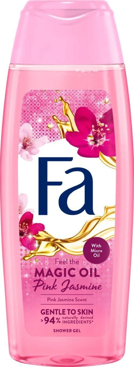 Fa Magic Oil Pink Jasmine Douchegel 6x 250ml - Grootverpakking 4 Fa Magic Oil Pink Jasmine Douchegel 6x 250ml - Grootverpakking - Afbeelding 2