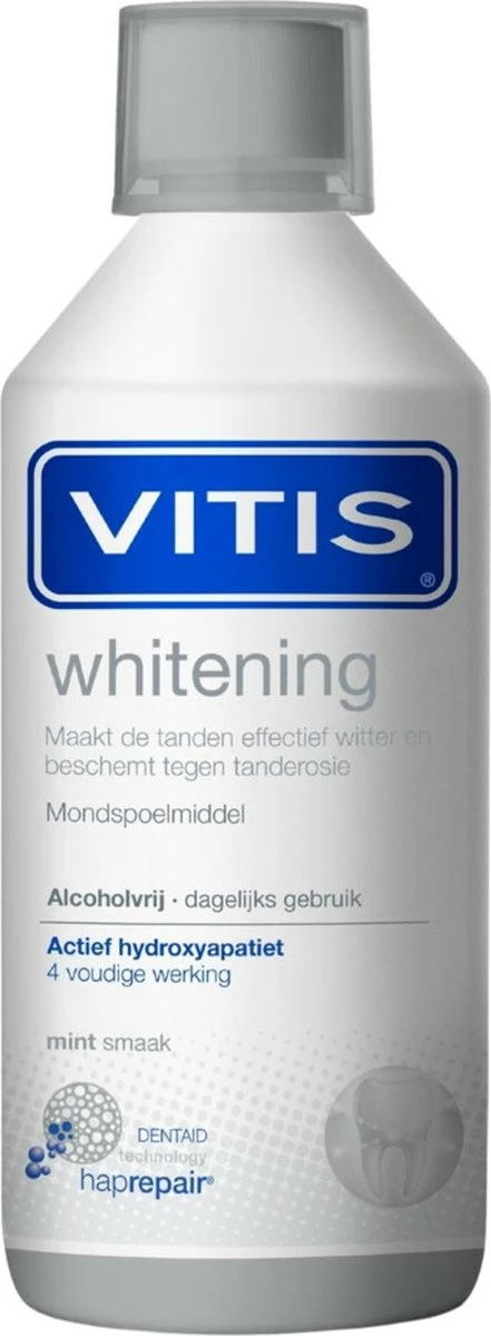 3x Vitis Whitening Mondwater 500 Ml 8 3x Vitis Whitening Mondwater 500 Ml - Afbeelding 6