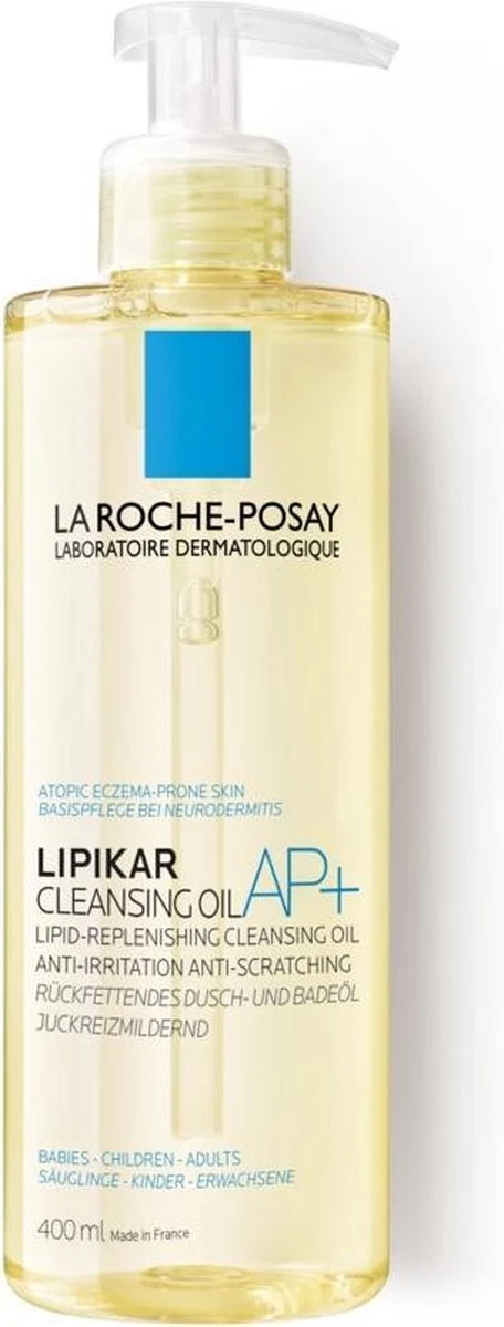 La Roche-Posay Lipikar Doucheolie AP+ - 400 Ml - Anti-irritatie, -jeuk 3 La Roche-Posay Lipikar Doucheolie AP+ - 400 Ml - Anti-irritatie, -jeuk