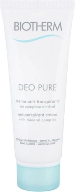 Biotherm Deo Pure Anti-transpirant Creme - Deodorant - 75 Ml -Lichaamsverzorging Winkel 472x1200