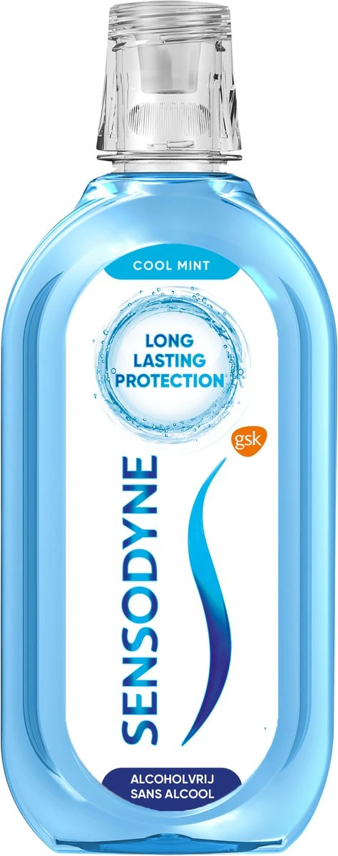 Sensodyne Fresh & Cool Mondwater Voor Gevoelige Tanden 500ml 3 Sensodyne Fresh & Cool Mondwater Voor Gevoelige Tanden 500ml