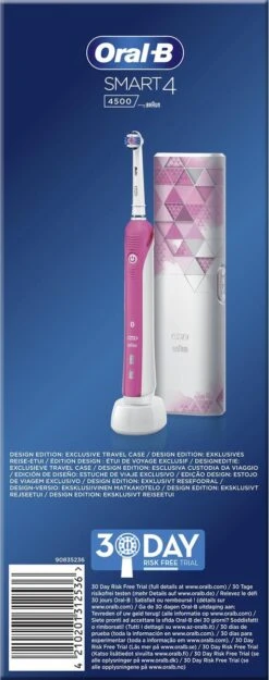Oral B Oral-B Smart 4 4500 - Roze - Elektrische Tandenborstel -Lichaamsverzorging Winkel 474x1200 8