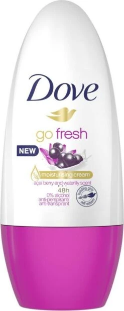 Dove Go Fresh Açaí Berry & Waterlily Anti-Transpirant Deodorant Roller - 6 X 50 Ml - Voordeelverpakking -Lichaamsverzorging Winkel 479x1200 5