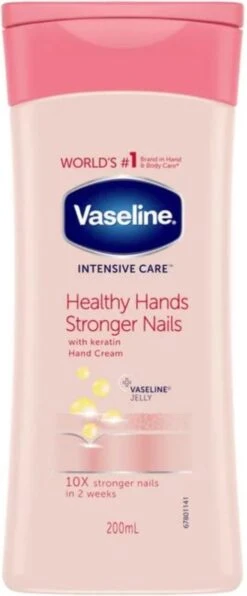 Vaseline® Vaseline Healthy Hands & Stronger Nails - 6 X 200 Ml - Handcrème - Voordeelverpakking -Lichaamsverzorging Winkel 497x1200 1