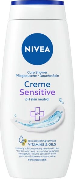 NIVEA Douche Crème Sensitive - 250 Ml - Douchecrème - 6 St - Voordeelverpakking -Lichaamsverzorging Winkel 503x1200 3