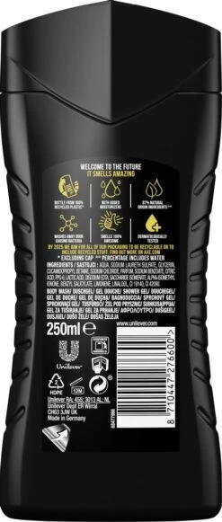 Axe Black 3-in-1 Douchegel - 6 X 250 Ml - Voordeelverpakking -Lichaamsverzorging Winkel 510x1200 2