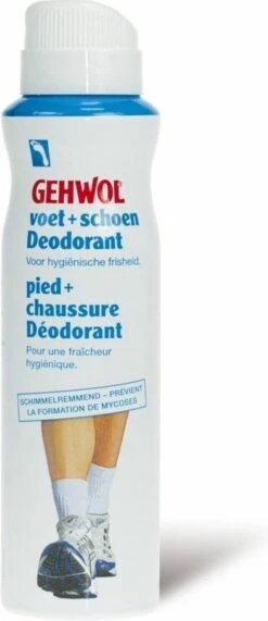 Gehwol Voet + Schoendeodorant - Bij Zweetvoeten - 150ml -Lichaamsverzorging Winkel 519x1200