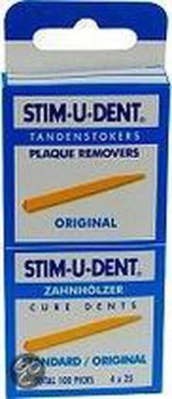 Stimudent Origineel - 4x 25 St - Tandenstoker -Lichaamsverzorging Winkel 520x1200 1