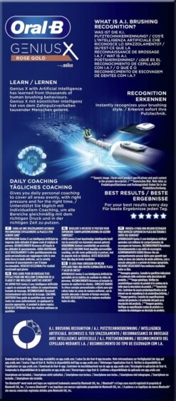 Oral B Oral-B Genius X Elektrische Tandenborstel Rosegold 19 Oral B Oral-B Genius X Elektrische Tandenborstel Rosegold -Lichaamsverzorging Winkel 526x1200 4